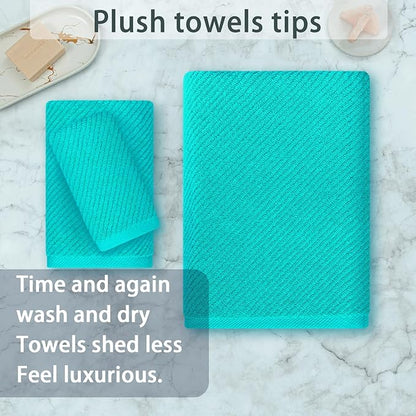 Turquoise Towels for Bathroom