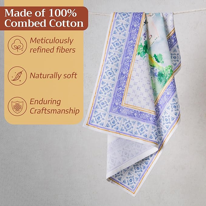 Maison d' Hermine Kitchen Towel 100% Combed Cotton Premium Set of 3