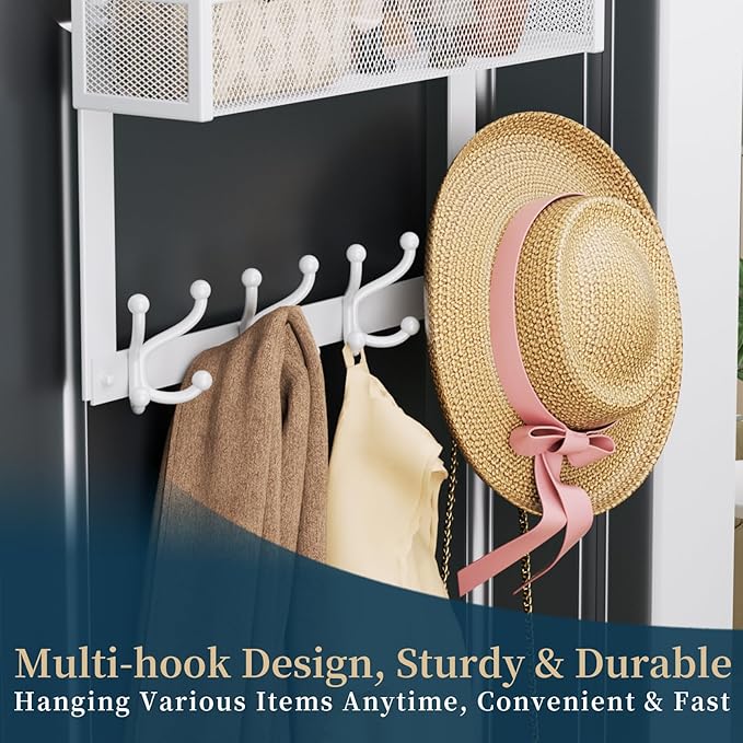 Consumest Over The Door Hooks Organizer