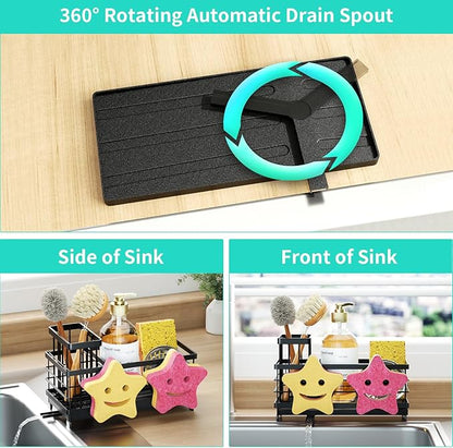 HapiRm Sink Caddy Sponge Holder
