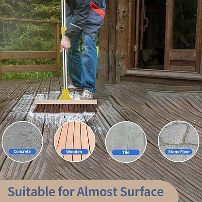 Floor Scrub Brush with Long Handle