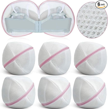 Shappy 6 Pieces Bra Washing Bag