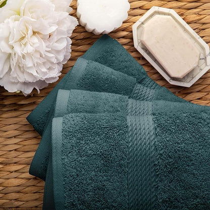 Superior Solid Egyptian Cotton Hand Towel Set