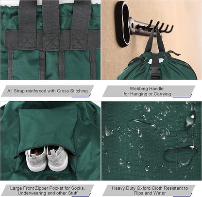 BeeGreen Laundry-Bag-Backpack-Heavy-Duty