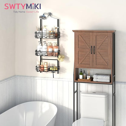 SWTYMIKI Shower Caddy Hanging Organizer