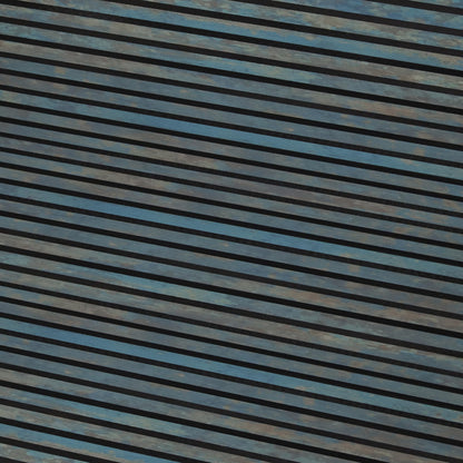 GreenClad Wood Slat Wall Panels for Interior Wall Decor, Acoustic MDF Wall Panels with PET Backing, Easy Install Wall Paneling for Living Room Bedroom Office, Antique Teal Blue Accent (94" x 12.6")