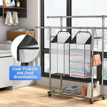 MaxGear Hanging Laundry Hamper, Over the Door Hamper