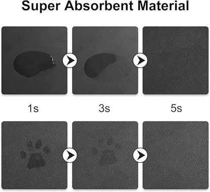 Kitchen Sink Splash Guard Faucet Mat -1 PC Super Absorbent Fast Drying Mat Sink