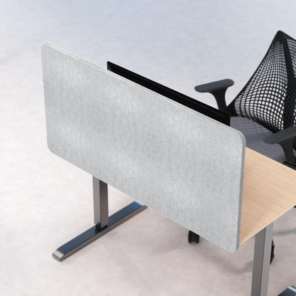 Universal Desk Privacy Panel – Heavy-Duty Desk Divider & Office Partition - Privacy Screen for Workspaces & Cubicles (1-Pack, 48" x 24")