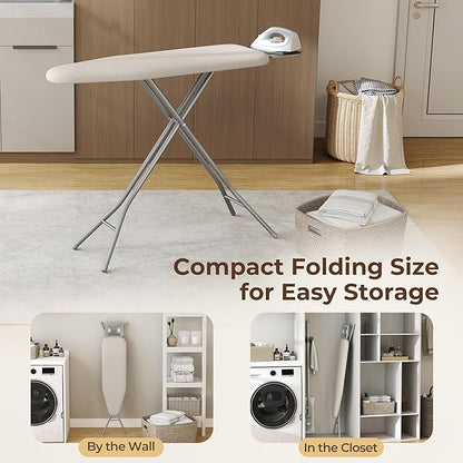 Yaheetech Foldable Ironing Board, Heavy Duty Iron Board