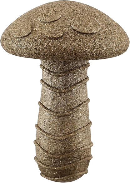 Pupstages Dogwood Mushroom Durable Dog Chew Toy, Peanut Butter Scent, Medium