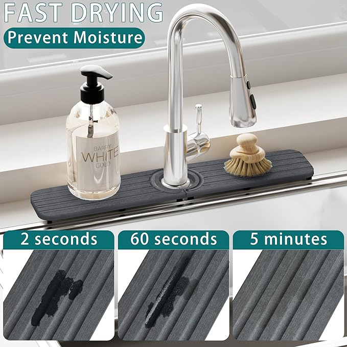 Faucet Mat for Kitchen Sink