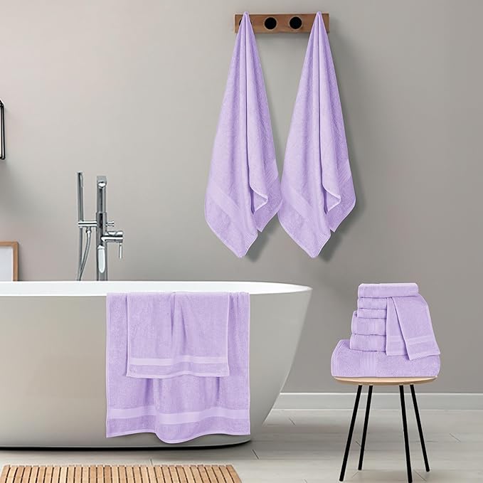 GLAMBURG Ultra Soft 24-Piece Towel Set