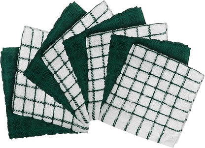 Bumble Dish Cloths | 12" x 12" | 100% Cotton Kitchen Towels | 405 GSM | Soft