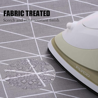 Ironing Board Cover, Full Size Scorch Resistant Padding, Elastic Edge, Heavy