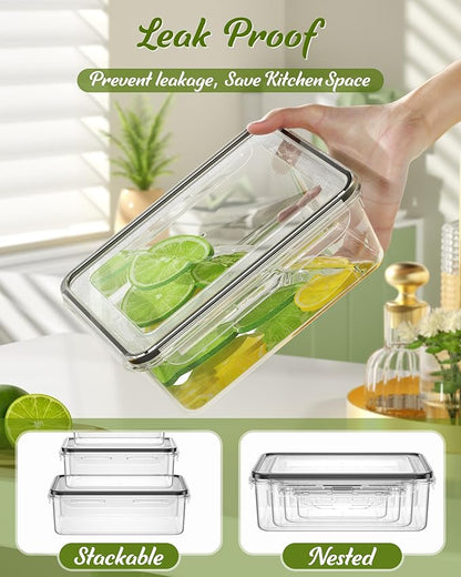 56 Piece Food Storage Containers