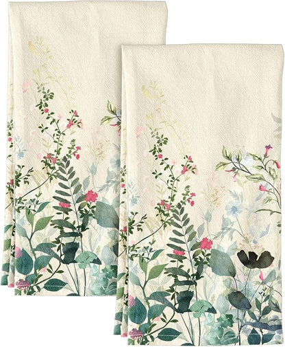 Flour Sack Kitchen Towels Set of 2-18x26 Cotton Dish Towels