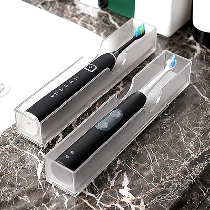 2Pack Acrylic Electric Toothbrush Holder