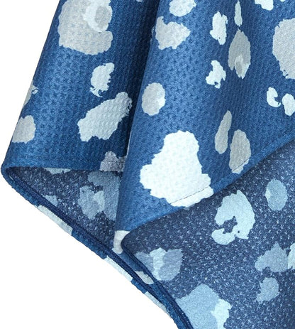 Dock & Bay Pet Towel - Super Absorbent & Quick Drying Dog Towels with Bag - 100% Recycled - K9 Camo, Large (120x70cm, 47x27)