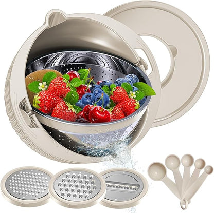 4-1 Colander with Bowl Set