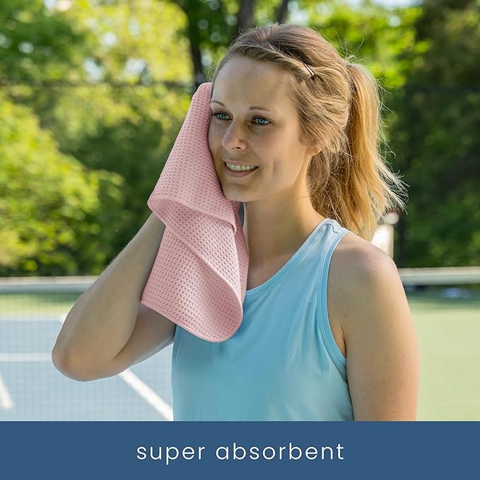 S&T INC. Microfiber Gym Towels, Yoga Towel