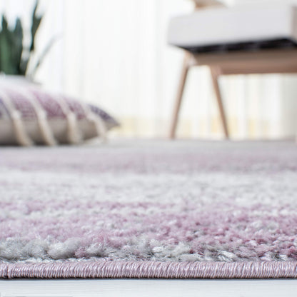 SAFAVIEH Adirondack Collection Accent Rug - 4' x 6', Grey & Purple, Modern Abstract Design, Non-Shedding & Easy Care, Ideal for High Traffic Areas in Entryway, Living Room, Bedroom (ADR112V)