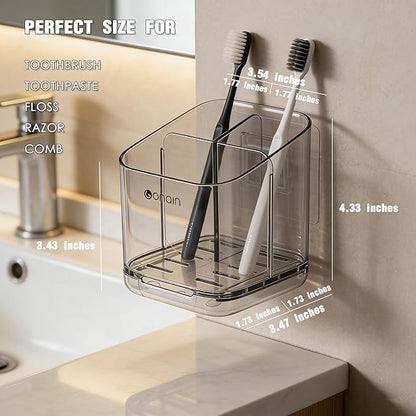 Toothbrush Holders for Bathroom