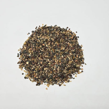 Aqua Natural Midnight Pearl 20lb Gravel Substrate for aquascaping, Aquariums, vivariums and terrariums 2-4mm, Brown