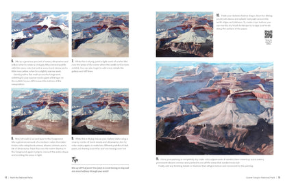 Paint the National Parks: A Watercolor Journey - Includes traceable templates and video tutorials
