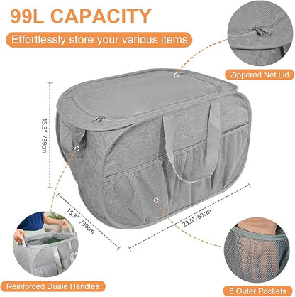 2 Pack Collapsible Laundry Baskets