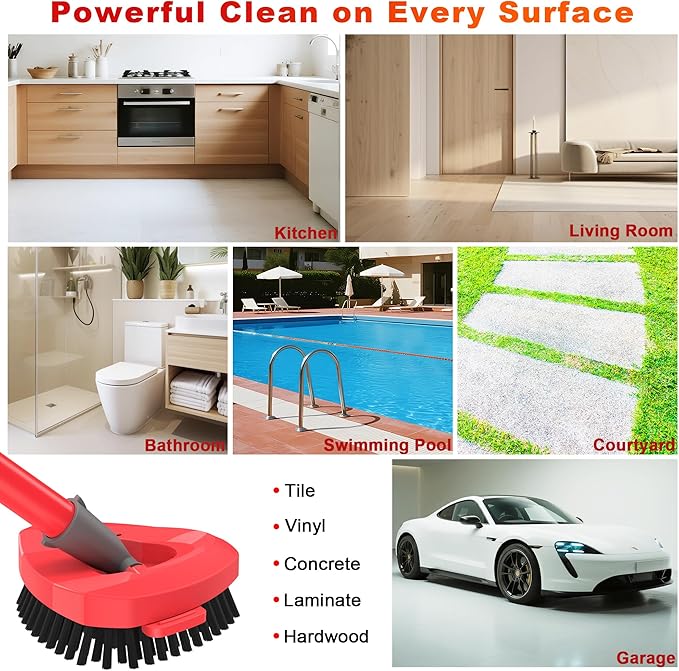 Upgraded Triangle Scrub Brush Head