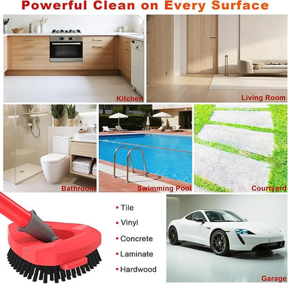 Upgraded Triangle Scrub Brush Head