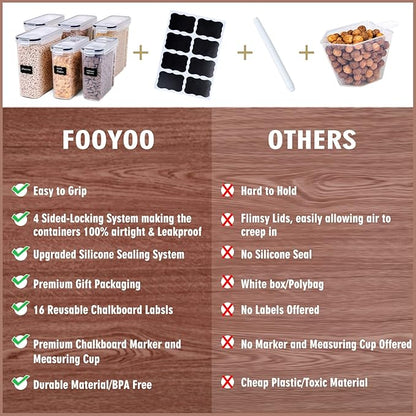 Cereal Containers Storage Set
