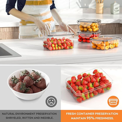 54 PCS Food Storage Containers
