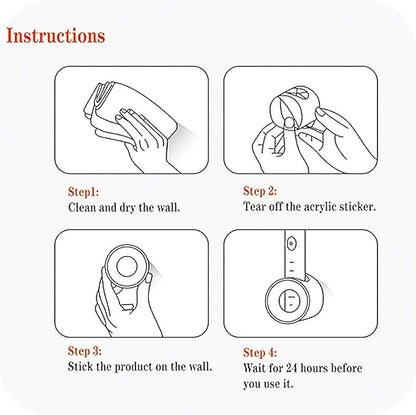 Electric Toothbrush Holder, Wall Mounted