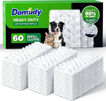 60 Count Heavy Duty Dry Sweeping Cloths Refills