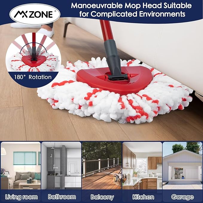 Spin Mop Heads Replacements Compatible