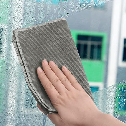 SINLAND Microfiber Glass Cleaning Cloths