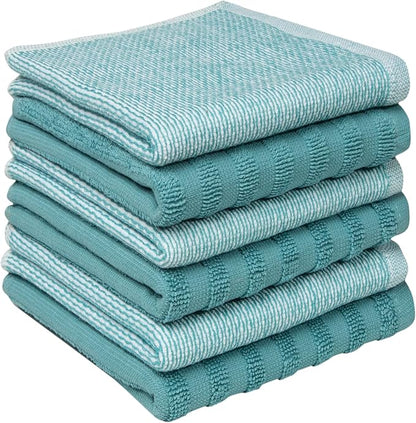 Bumble Premium Dish Cloths 13"x13" | 100% Natural Ring Spun Cotton | 400 GSM |
