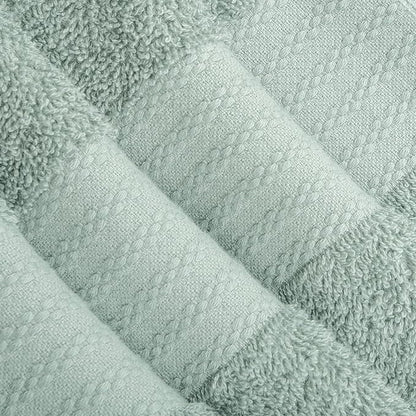 GLAMBURG Premium Cotton Oversized 2 Pack Bath Sheet 35x70-100% Pure Cotton