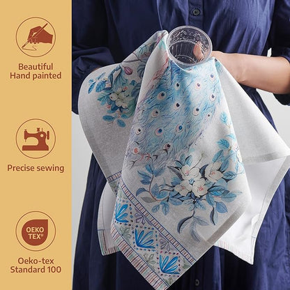 Maison d' Hermine Kitchen Towel 100% Combed Cotton Premium Set of 3