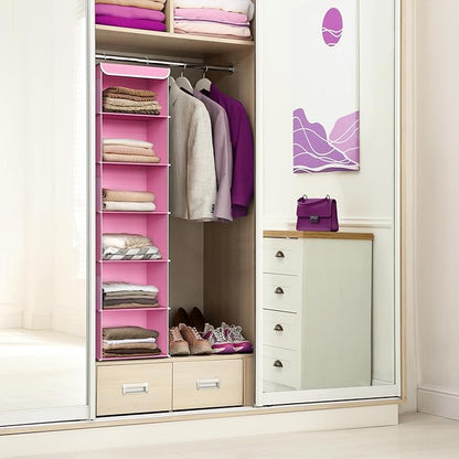 Simple Houseware 6 Shelf Hanging Closet Organizer