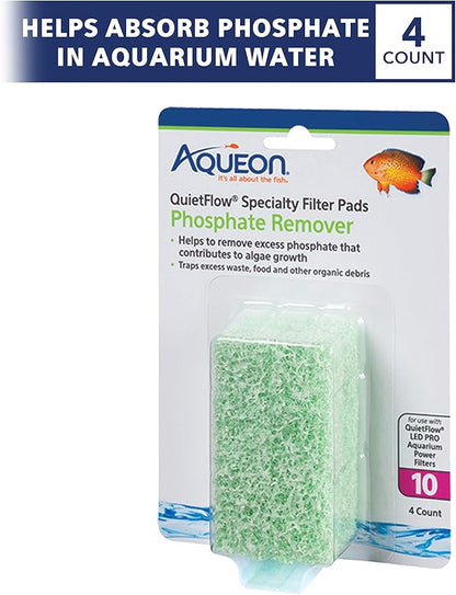 Aqueon Replacement Specialty Filter Pads Phosphate Remover 10