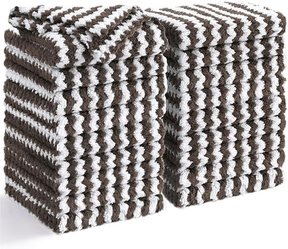 Homaxy 18 Pack Kitchen Dish Cloths, Ultra Soft and Absorbent Dish Towels
