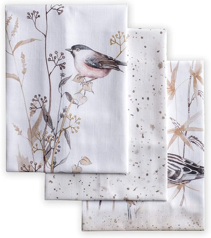 Maison d' Hermine Kitchen Towels Set of 3 100% Cotton 27.50" x 20" Reusable