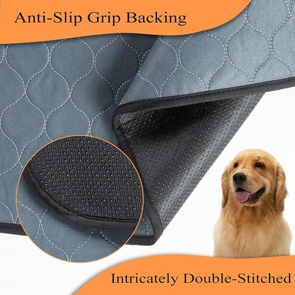 Bunlitent Washable Pee Pads for Dogs 82" x 102", 1 Pack, Reusable Puppy Pads, Dog Training Pads with Quick Dry, Large Anti-Slip Whelping Pad for Pet, Playpen, Incontinence, Housebreaking