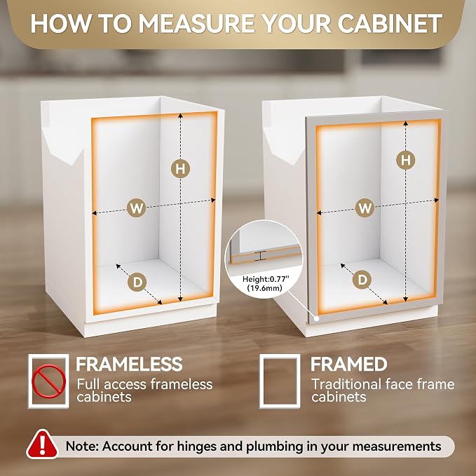 2-Tier Kitchen Pull out Cabinet Organizer for Pots, Pans, and Lid Cookware, Adjustable Heavy Duty Wire Pan and Pot Rack, Full-Extension Rail 12" W *22" D