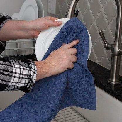 Ritz Premium Kitchen Towel and Dish Cloth Value Set: Highly Absorbent, Super