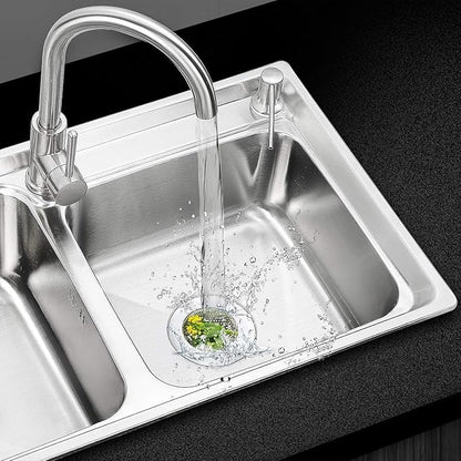 2 Pack - 2.75" Top / 1.5" Basket, Stainless Steel Slop, Kitchen and Bathroom