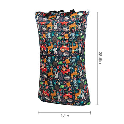 wegreeco Reusable Hanging Wet Dry Cloth Diaper Bag
